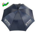 custom metal stand windproof straight advertising umbrella